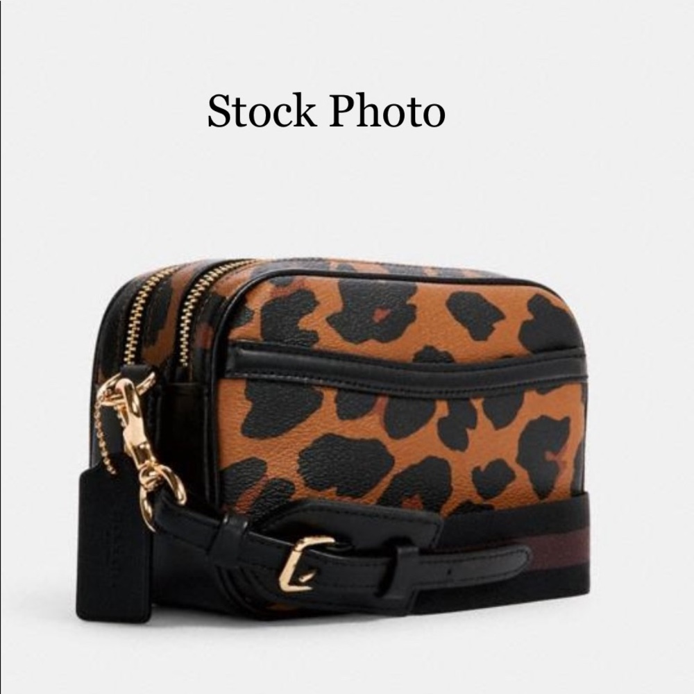 🔥LASToNE🔥Coach Jes 20 Crossbody Leopard Print - Picture 10 of 11